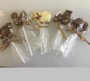 farm Chocolate lollies